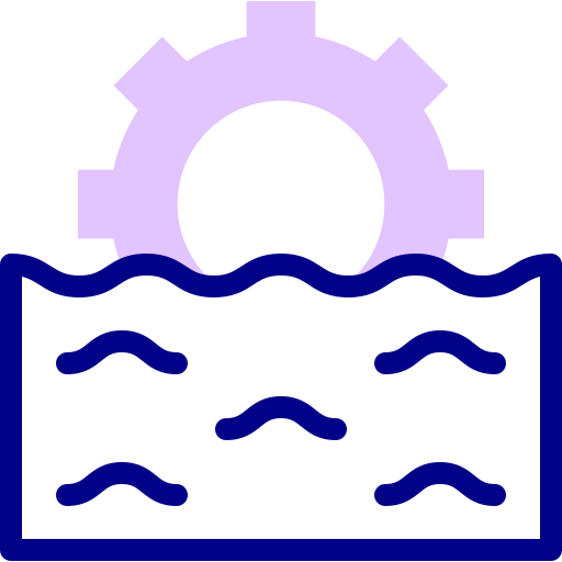 Water Detailed Mixed Lineal color icon