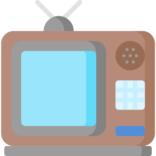 텔레비전 Special Flat icon