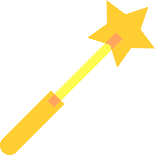 Magic wand Basic Sheer Flat icon