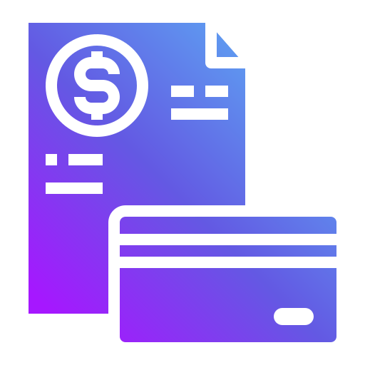 Bill Generic Flat Gradient icon