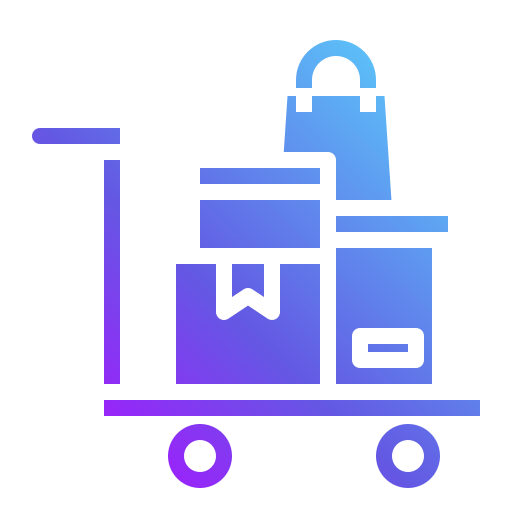 Delivery cart Generic Flat Gradient icon