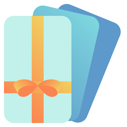 Gift card Fatima Flat icon