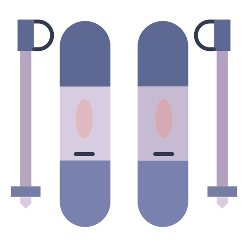 esquí Generic Flat icono