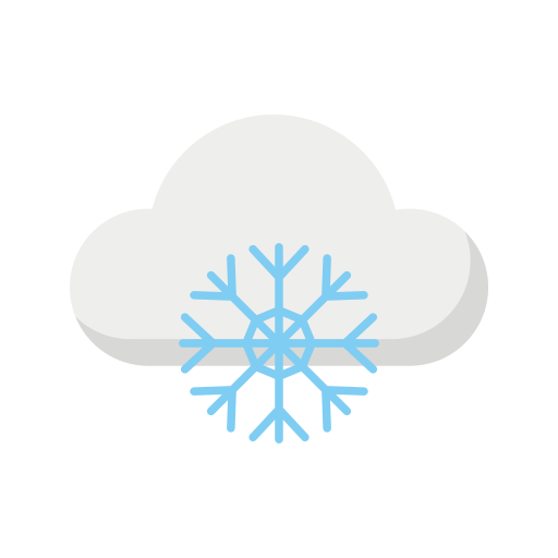 Snow cloud Generic Flat icon