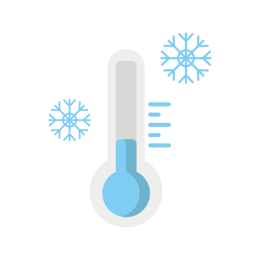 temperatur kalt Generic Flat icon
