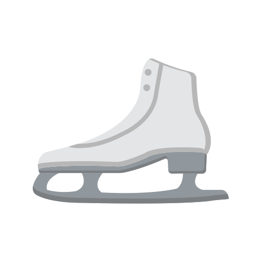Ice skating shoes Generic Flat icon