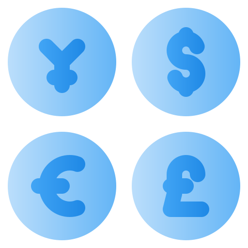 Currency Generic Flat Gradient icon