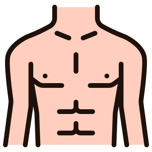 menselijk lichaam Generic Outline Color icoon