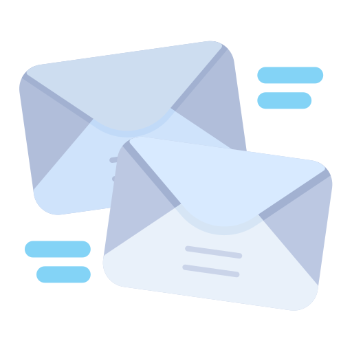e-mails Generic Flat icoon