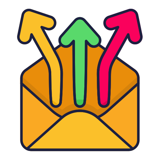 correos electrónicos Generic Outline Color icono