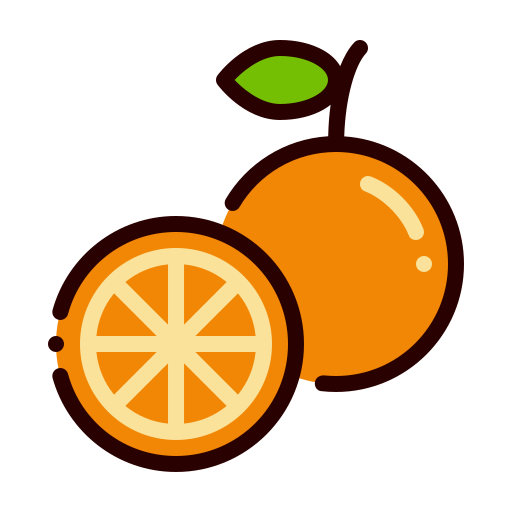 orange Generic Outline Color icon