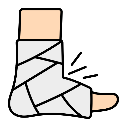 Foot Generic Outline Color icon