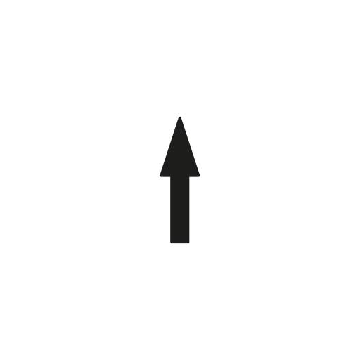 flecha hacia arriba Generic Thin Outline Color icono