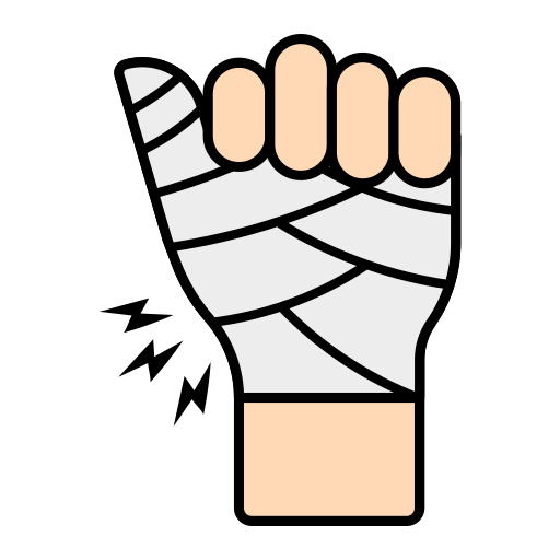 handgelenk Generic Outline Color icon