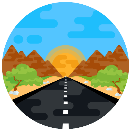 도로 Generic Circular icon