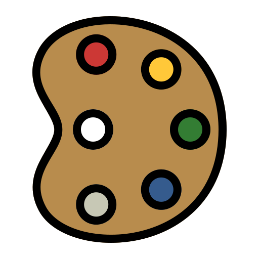 palettenbrett Generic Outline Color icon