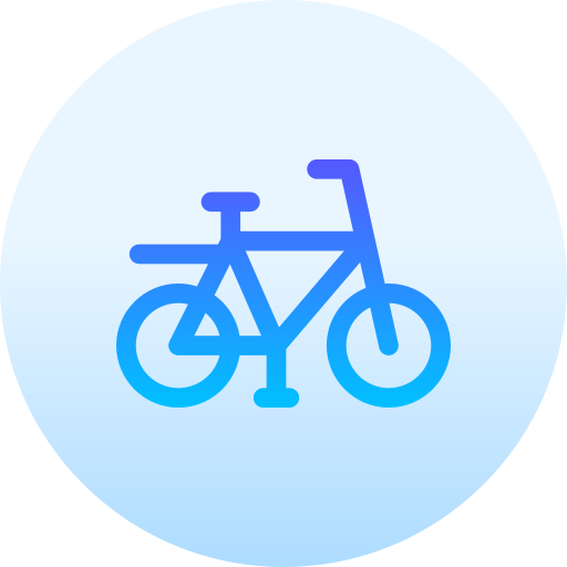 Cycle Basic Gradient Circular icon
