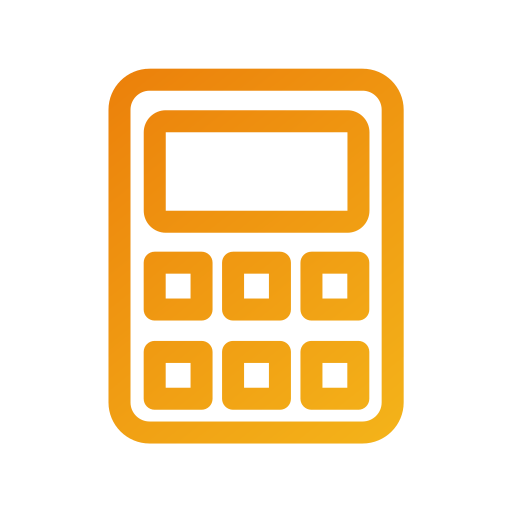 Calculator Generic Gradient icon