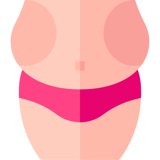 abdominoplastia Basic Straight Flat icono