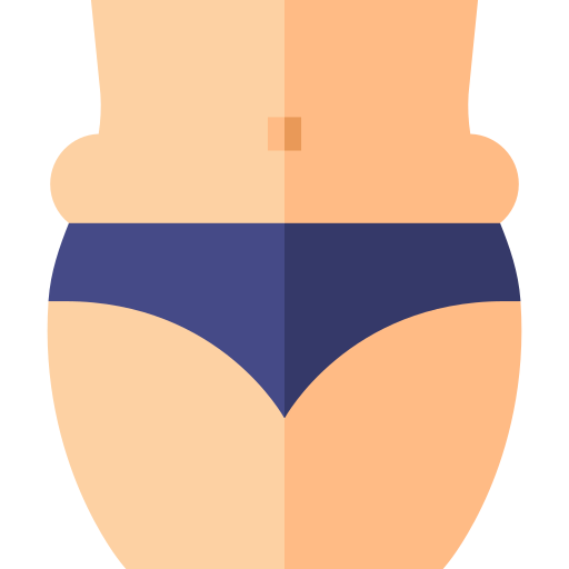 Belly Basic Straight Flat icon