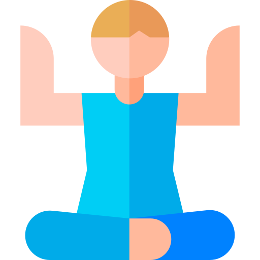Yoga Basic Straight Flat icon