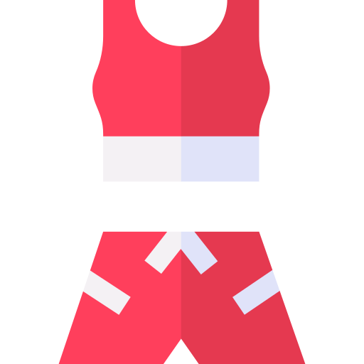 Sport clothes Basic Straight Flat icon