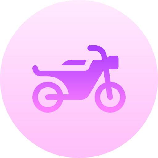 moto Basic Gradient Circular Icône