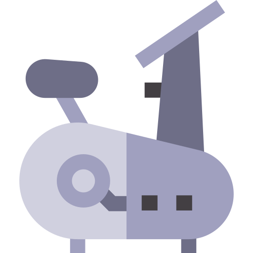 エアロバイク Basic Straight Flat icon