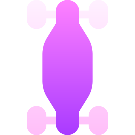 longboard Basic Gradient Gradient icono