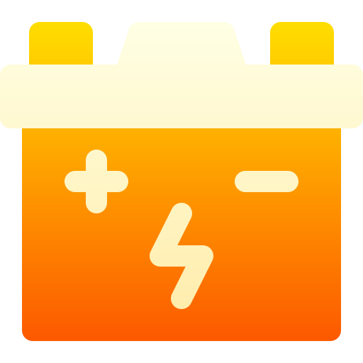 Car battery Basic Gradient Gradient icon