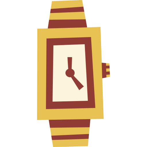 armbanduhr Cartoon Flat icon