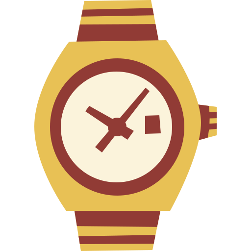 Наручные часы Cartoon Flat иконка