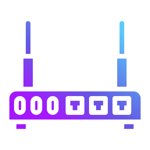 routera Generic Flat Gradient ikona