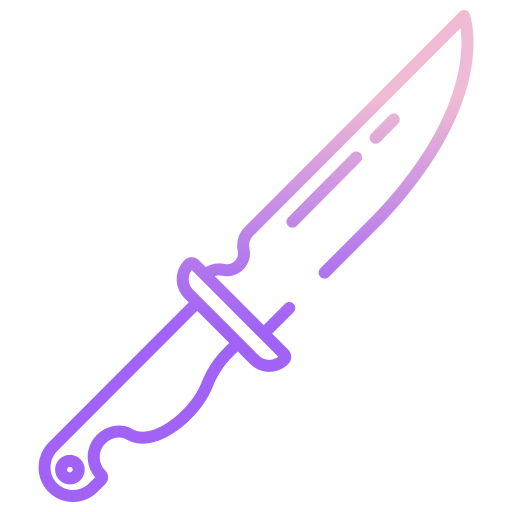 Knife Icongeek26 Outline Gradient icon