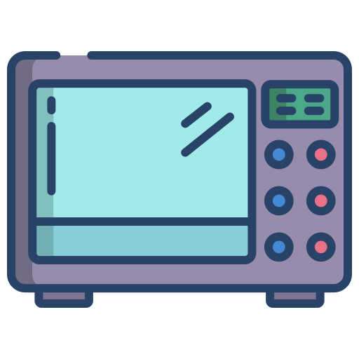 Microwave oven Icongeek26 Linear Colour icon