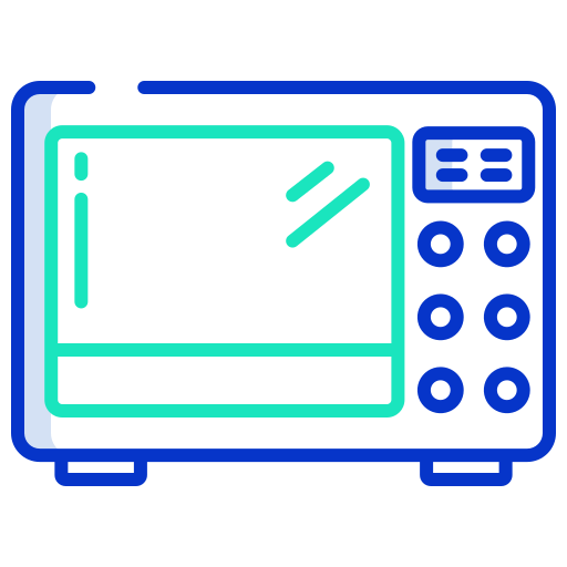 Microwave oven Icongeek26 Outline Colour icon