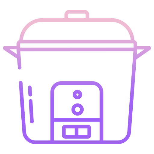Rice cooker Icongeek26 Outline Gradient icon