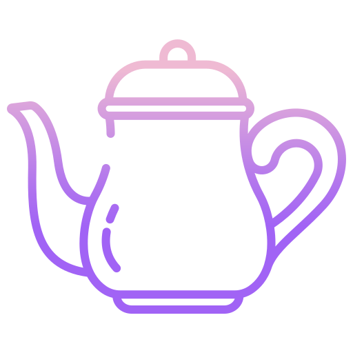 Teapot Icongeek26 Outline Gradient icon