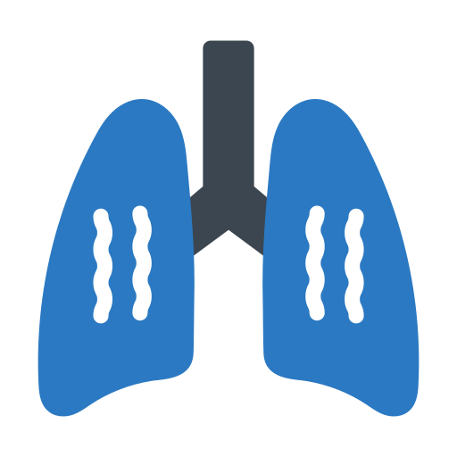 poumons Generic Blue Icône