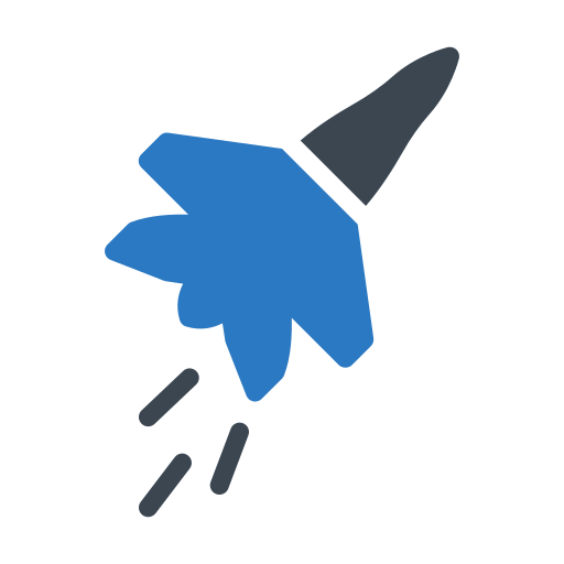 aeroplano Generic Blue icono