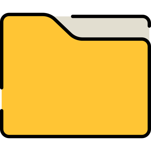 zarządzanie folderami Generic Outline Color ikona