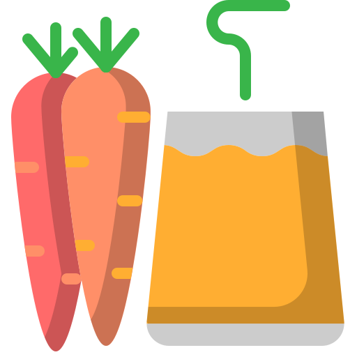 Морковный сок Generic Flat иконка