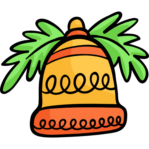 campana Hand Drawn Color icono
