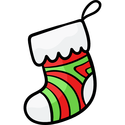 Socks Hand Drawn Color icon