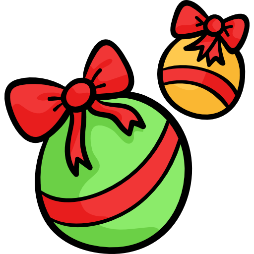 Рождественский бал Hand Drawn Color иконка