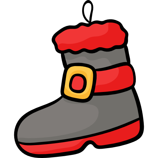 Boot Hand Drawn Color icon