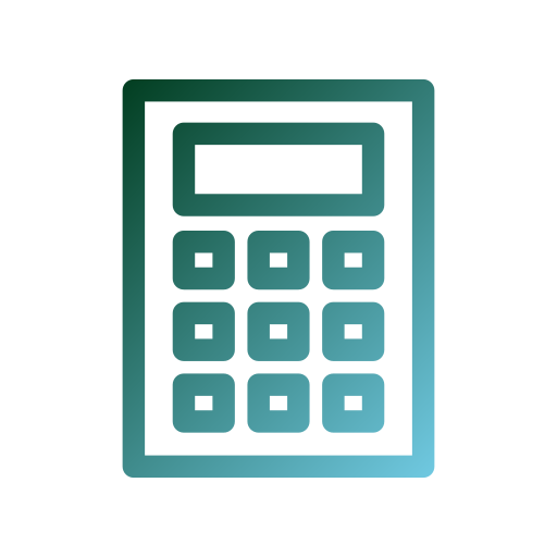 calculatrice Generic Gradient Icône