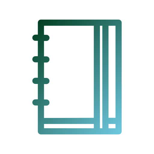carnet Generic Gradient Icône