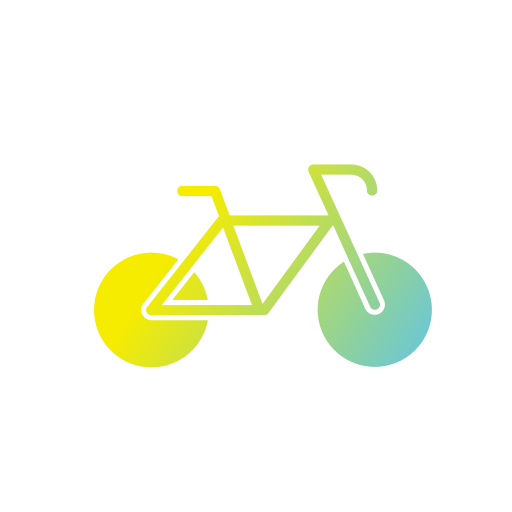bicyclette Generic Flat Gradient Icône