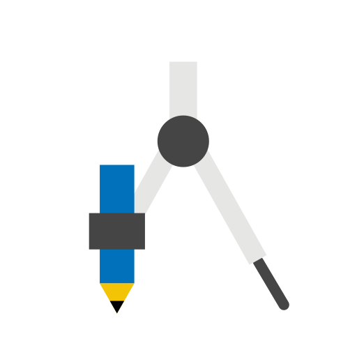Drawing compass Generic Flat icon